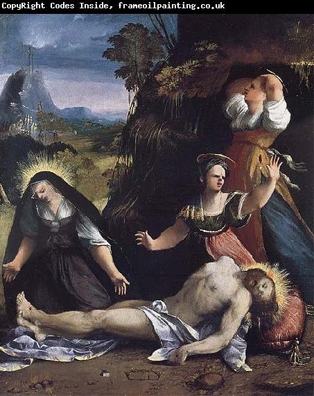 Dosso Dossi Lamentation over the Body of Christ